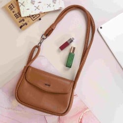 Women Tan Casual Sling Bag