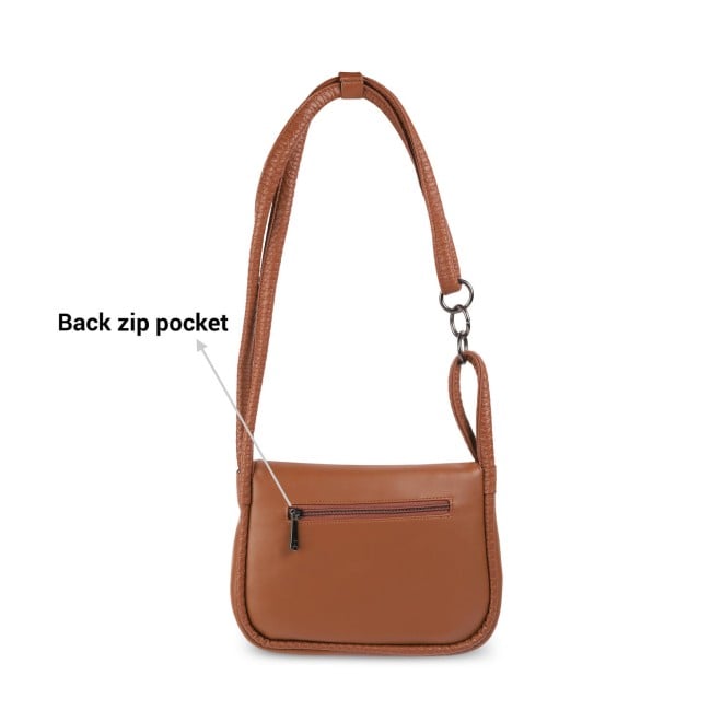 Mochi Women Tan Casual Sling Bag (SKU: 66-431-23-10)