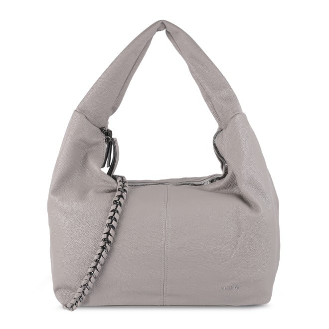 Ladies grey shoulder bags on sale