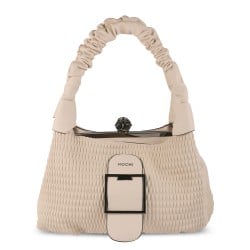 Women Beige Hand Bags Shoulder Bag