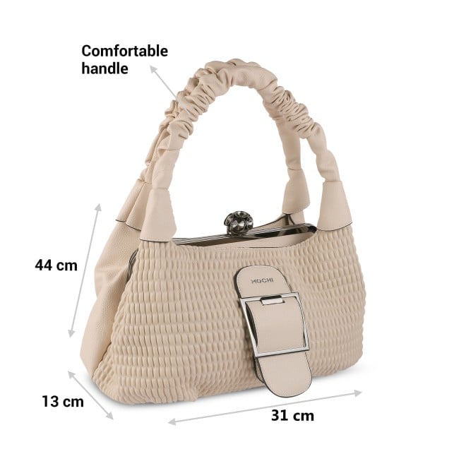 Mochi Women Beige Hand Bags Shoulder Bag (SKU: 66-435-20-10)