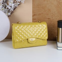 Women Yellow Casual Sling Bag