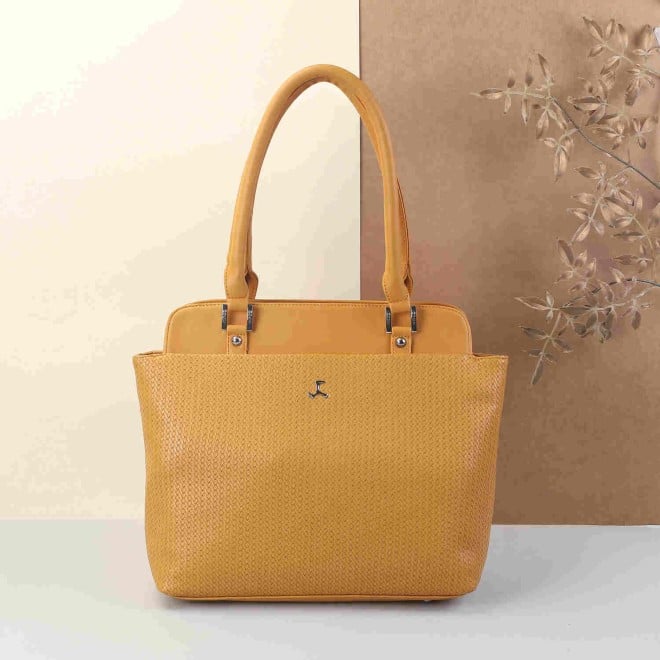 Mochi Women Yellow Casual Shoulder Bag