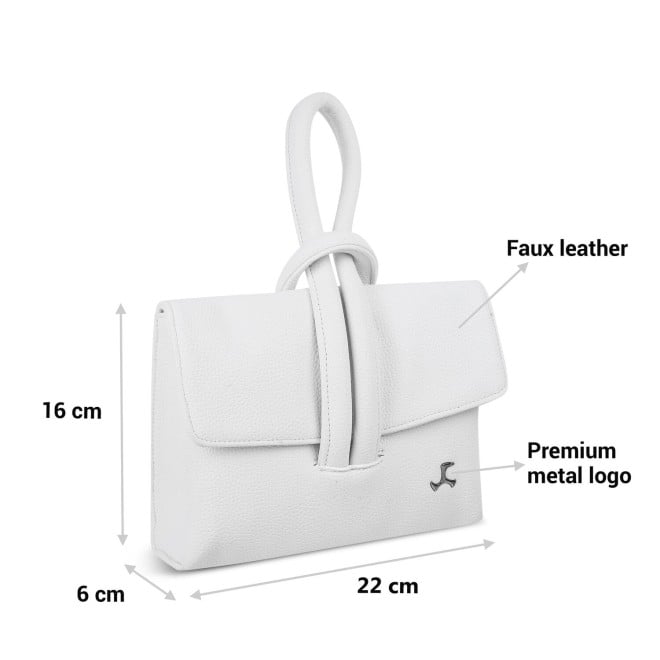 Mochi Women White Shoulder Bag (SKU: 66-442-16-10)