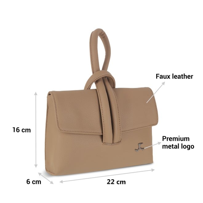 Mochi Women Beige Hand Bags Satchel Bags (SKU: 66-442-20-10)