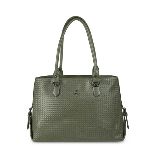 Mochi Women Green Casual Tote Bag (SKU: 66-446-21-10)