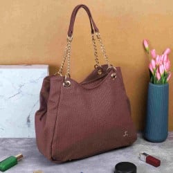 Women Maroon Casual Shoulder Bag