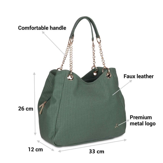 Mochi Women Green Casual Shoulder Bag (SKU: 66-449-21-10)