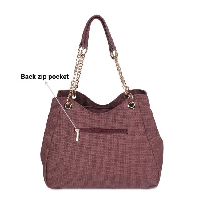 Mochi Women Maroon Casual Shoulder Bag (SKU: 66-449-44-10)