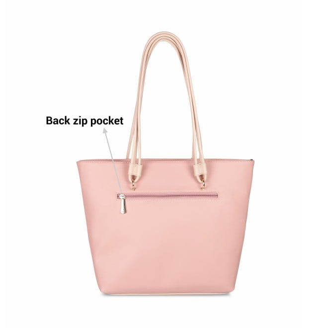 Mochi Women Pink Casual Tote Bag (SKU: 66-451-24-10)