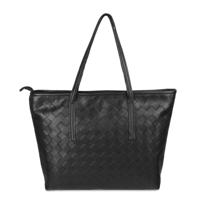 Mochi Women Black Casual Tote Bag (SKU: 66-466-11-10)