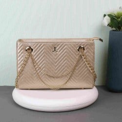 Women Gold Casual Shoulder Bag