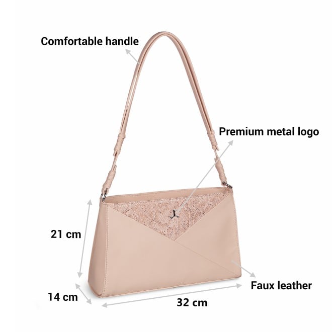 Mochi Women Beige Hand Bags Shoulder Bag (SKU: 66-473-20-10)