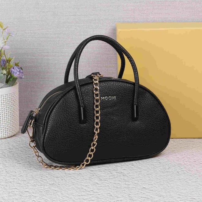 Mochi Women Black Casual Sling Bag