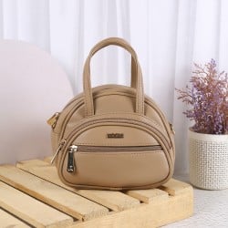 Women Beige Casual Sling Bag