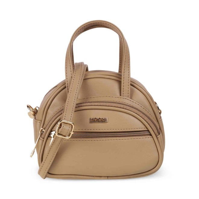 Mochi Women Beige Casual Sling Bag (SKU: 66-487-20-10)