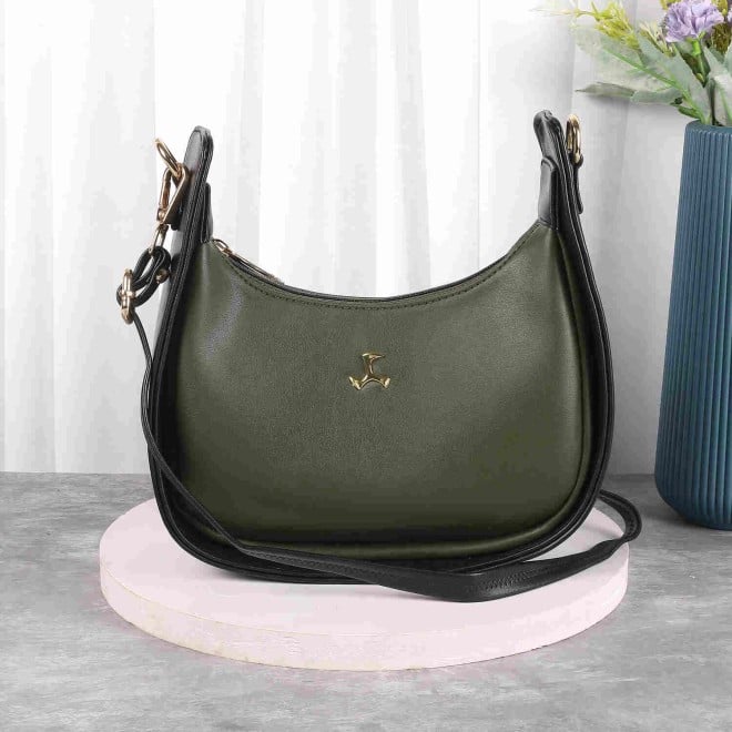 Mochi Women Green Casual Sling Bag (SKU: 66-489-21-10)