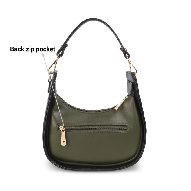 Mochi Women Green Casual Sling Bag (SKU: 66-489-21-10)