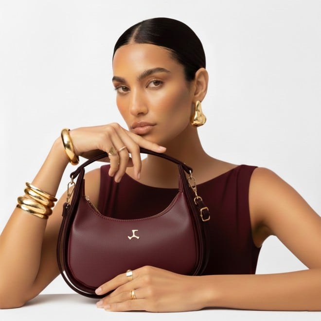 Mochi Women Maroon Shoulder Bag (SKU: 66-489-44-10)