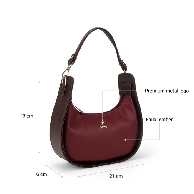 Mochi Women Maroon Shoulder Bag (SKU: 66-489-44-10)