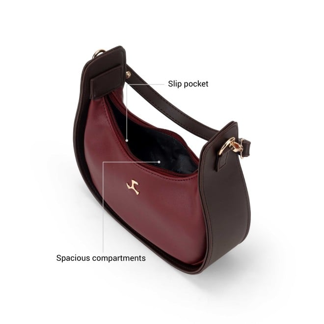Mochi Women Maroon Shoulder Bag (SKU: 66-489-44-10)