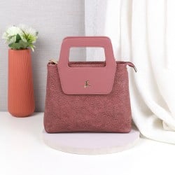 Women Peach Casual Sling Bag