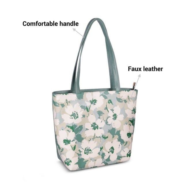 Mochi Women Green Casual Tote Bag (SKU: 66-491-21-10)