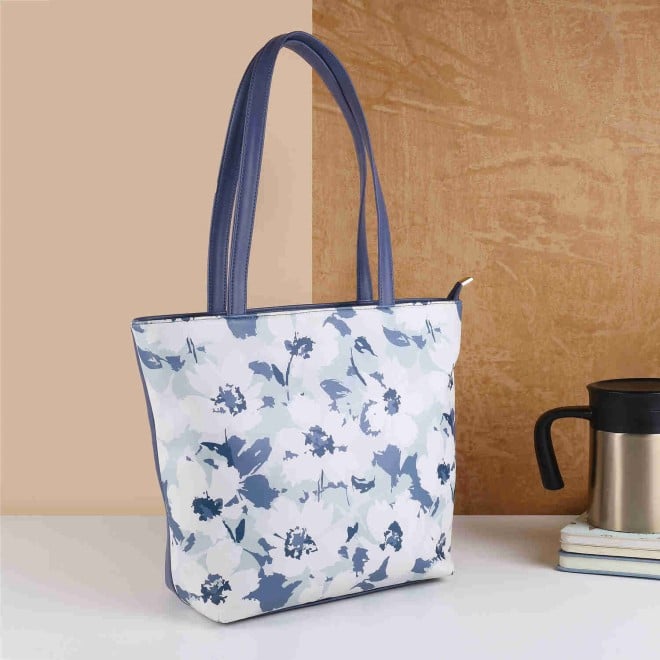 Mochi Women Blue Casual Tote Bag (SKU: 66-491-45-10)