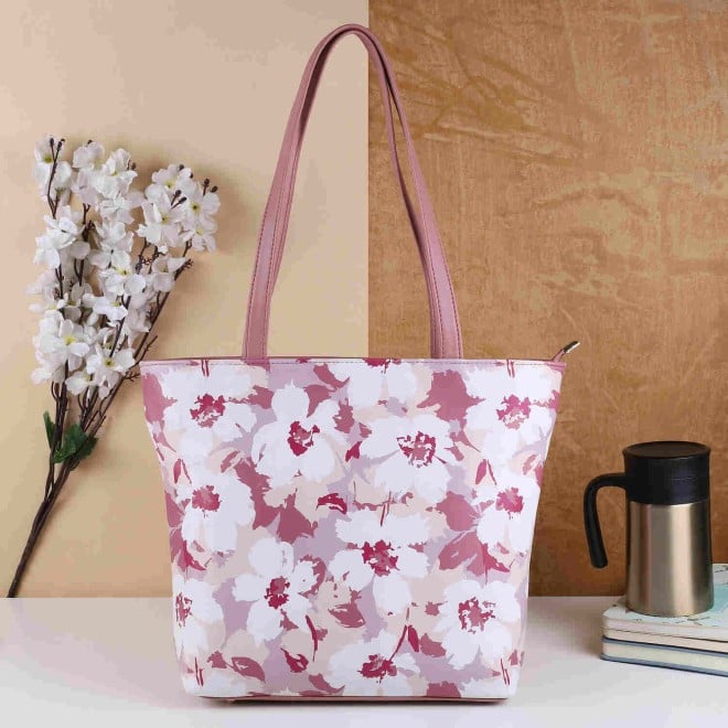 Mochi Women Peach Casual Tote Bag (SKU: 66-491-80-10)