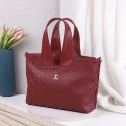 Women Maroon Casual Sling Bag