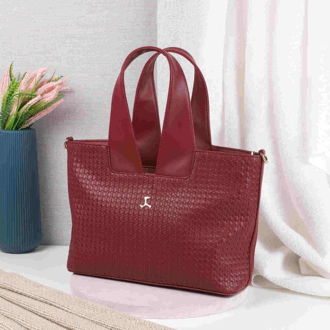 Mochi Women Maroon Casual Sling Bag