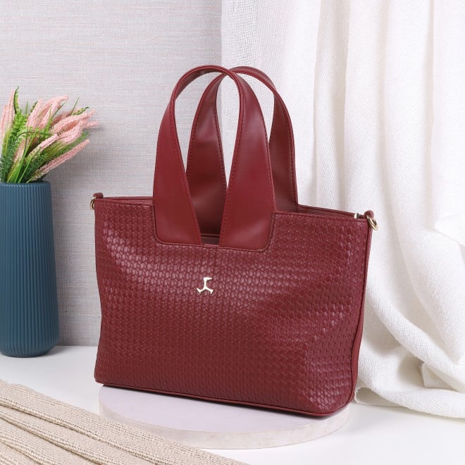 Mochi Women Maroon Casual Sling Bag