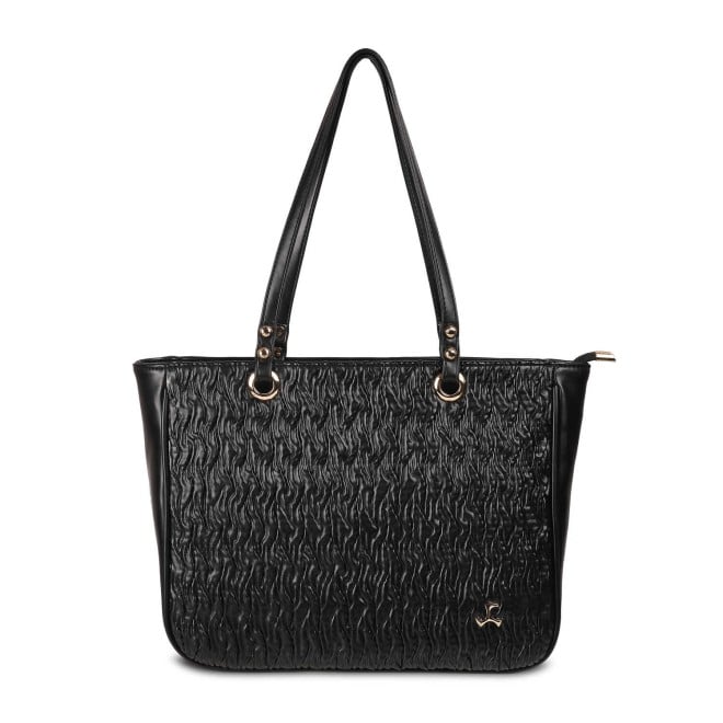 Mochi Women Black Casual Tote Bag (SKU: 66-496-11-10)