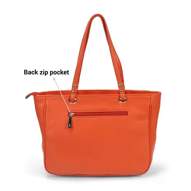Mochi Women Orange Hand Bags Tote bag (SKU: 66-496-25-10)