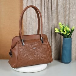 Women Tan Hand Bags Shoulder Bag