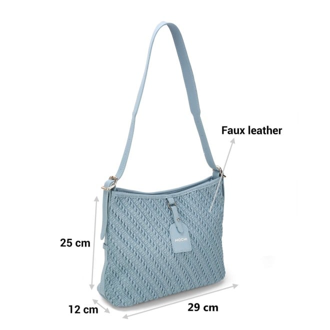 Mochi Women Blue Casual Sling Bag (SKU: 66-505-45-10)