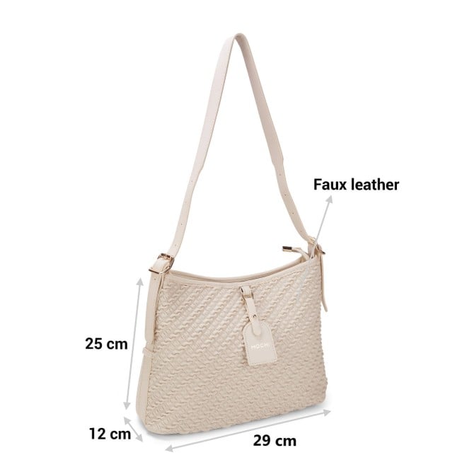 Mochi Women Off White Casual Sling Bag (SKU: 66-505-66-10)