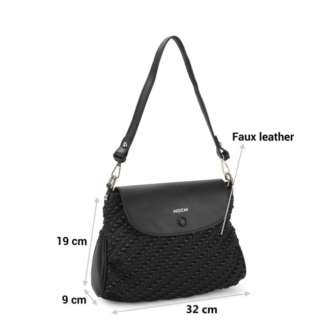 Mochi Women Black Casual Sling Bag (SKU: 66-506-11-10)