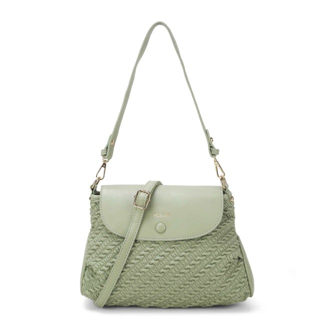 Mochi Women Green Casual Sling Bag (SKU: 66-506-21-10)