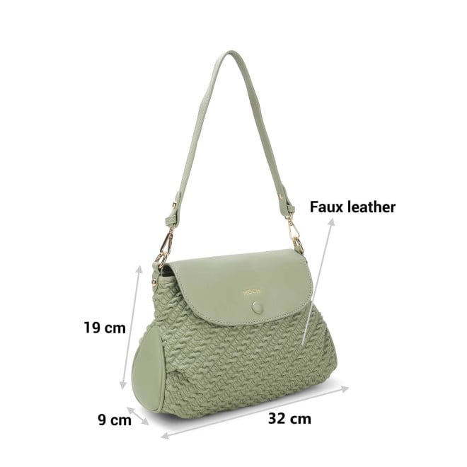 Mochi Women Green Casual Sling Bag (SKU: 66-506-21-10)