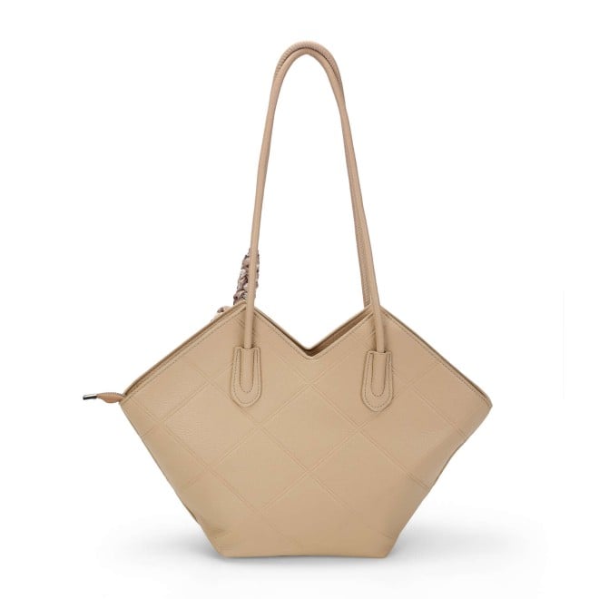 Mochi Women Beige Casual Tote Bag (SKU: 66-510-20-10)