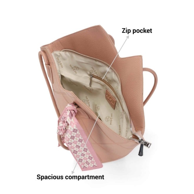 Mochi Women Pink Casual Tote Bag (SKU: 66-510-24-10)