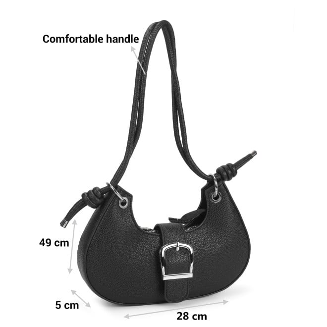 Mochi Women Black Hand Bags Shoulder Bag (SKU: 66-511-11-10)