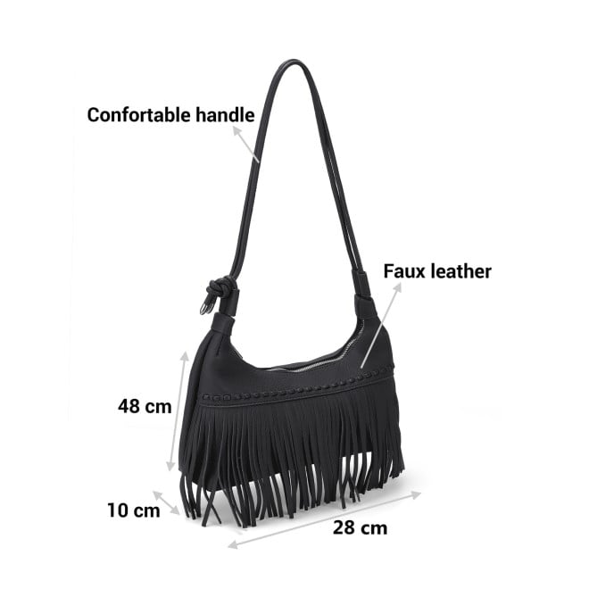 Mochi Women Black Casual Shoulder Bag (SKU: 66-512-11-10)