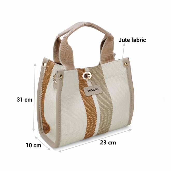 Mochi Women Beige Casual Sling Bag (SKU: 66-520-20-10)