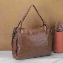 Women Brown Casual Shoulder Bag