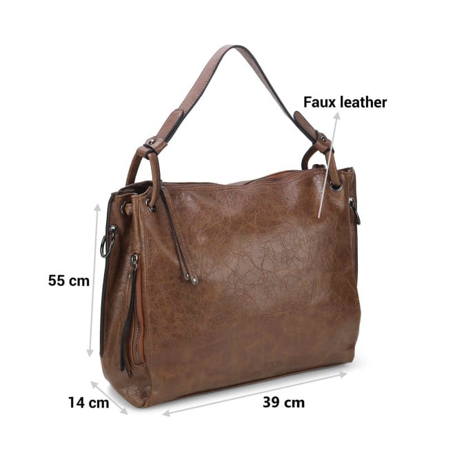 Mochi Women Brown Casual Shoulder Bag (SKU: 66-522-12-10)