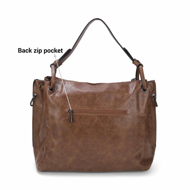 Mochi Women Brown Casual Shoulder Bag (SKU: 66-522-12-10)