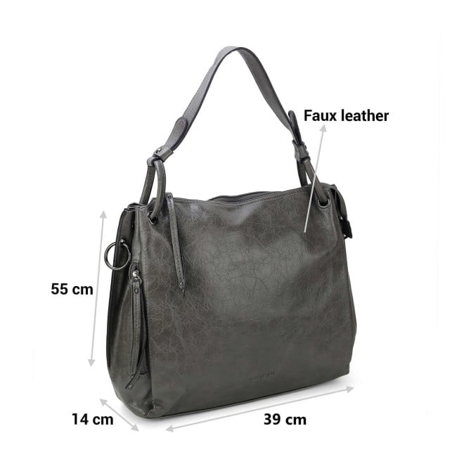 Mochi Women Grey Casual Shoulder Bag (SKU: 66-522-14-10)