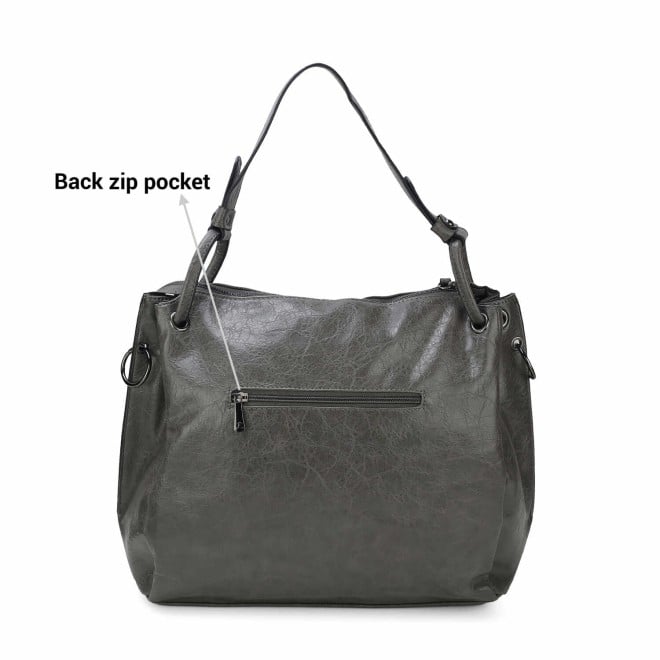 Mochi Women Grey Casual Shoulder Bag (SKU: 66-522-14-10)